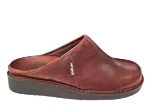 Amako Amako 550 Bruine Leren Heren Muilen Slippers