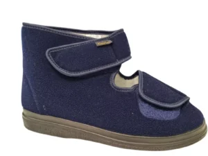 Fischer Fischer Unisex Hoge Blauwe Verbandpantoffels