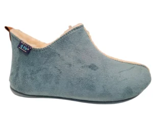Q Fit Q Fit Madrid Suede Turquoise Dames Gesloten Pantoffels