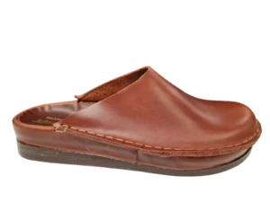 Rembrandt Rembrandt Bruine Heren Pantoffels Muilen Leer Midden Bruin