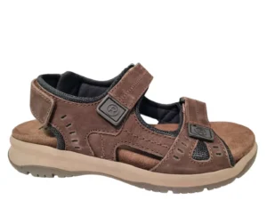 Rohde Rohde Bruine Nubuck Heren Sandalen