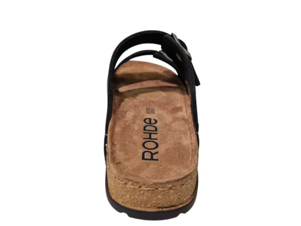 Rohde 6294 90 Slippers Zwart Nubuck Heren | Bestel online