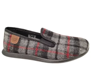 Rohde Rohde Grijze Gesloten Heren Pantoffels