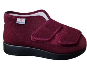 VAROMED VAROMED Dames Verbandpantoffel Klittenbandsluitingen Rood