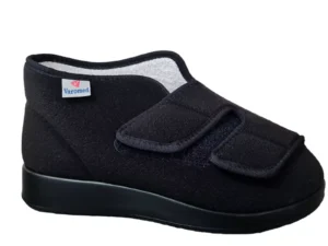 VAROMED VAROMED Dames en Heren Verbandpantoffel Klittenbandsluitingen Zwart