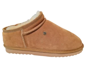 Warmbat Warmbat Conner Cognac Dichte Heren Pantoffels