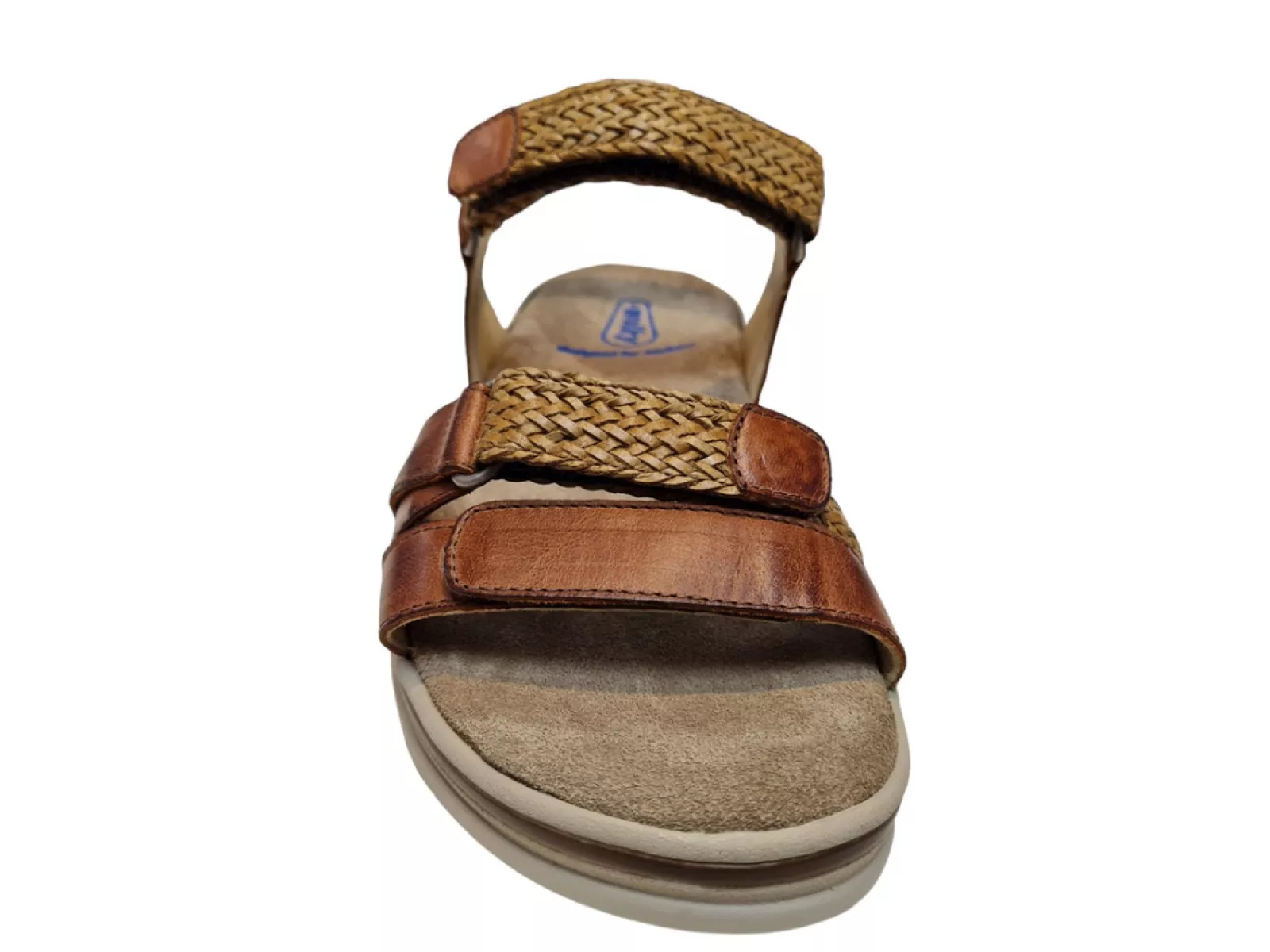 Wolky Wolky Cognac Leren Dames Sandalen