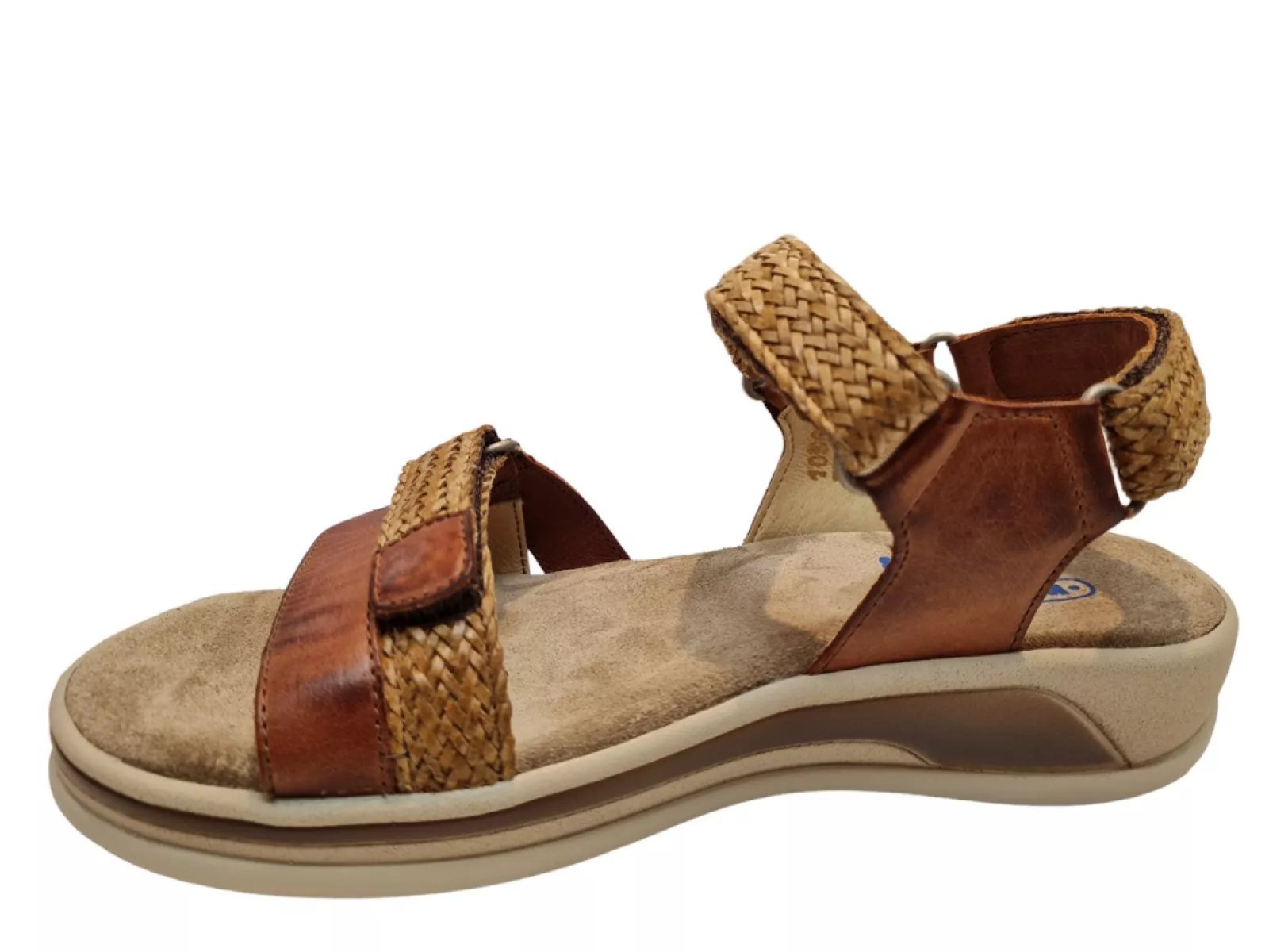 Wolky Wolky Cognac Leren Dames Sandalen