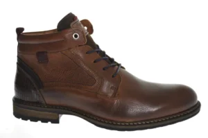 Australian Australian Bruine Leren Veterschoenen Heren
