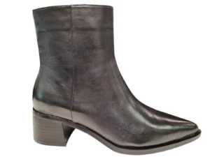 Bella Di Roma Bella Di Roma Zwarte Kalfsleren Dames Laarsjes