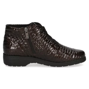 Caprice Caprice Bruien Lak Leren Dames Enkellaarzen