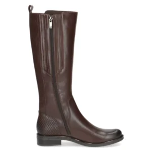 Caprice Caprice Donker Bruine Lange Laarzen Dames
