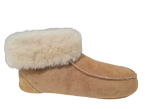 Fellhof Fellhof 3101 Cognac Uniseks merinowol Pantoffels