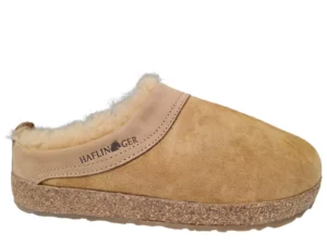 Haflinger Haflinger Snowbird Beige Open Uniseks Pantoffels