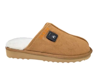 Inkuz Inkuz Heren Cognac Infrarood Verwarmings Pantoffels