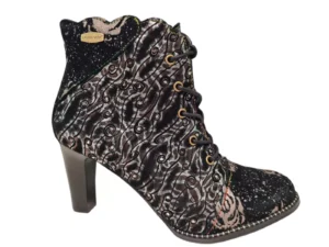 Laura Vita Laura Vita Alcbaneo Zwart Dames Enkellaarsje