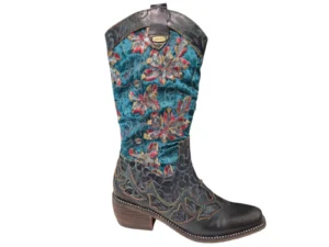 Laura Vita Laura Vita Ercwinao 19 Blue Cowboy Laarzen Dames