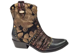 Laura Vita Laura Vita Hicnio Zwarte Dames Cowboyboots