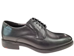 LLoyd LLoyd Kentucky Zwarte Leren Heren Geklede Veterschoenen