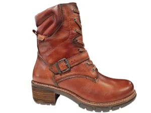 Pikolinos Pikolinos Cognac Leren Dames Laarzen