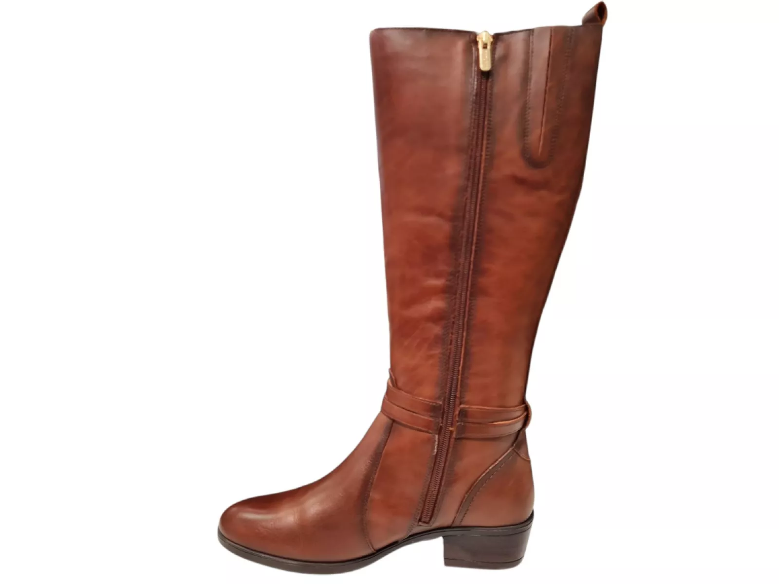 Pikolinos Pikolinos Cognac Leren Dames Laarzen