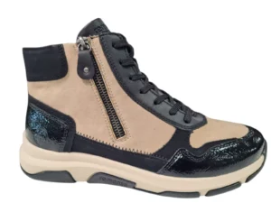 Remonte Remonte Suede Dames Veter Boots Halfhoog