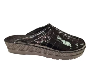 Rohde Rohde Zwarte Open Dames Pantoffels