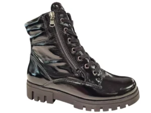 Waldlaufer Waldlaufer Zwarte Lak Dames Laarzen