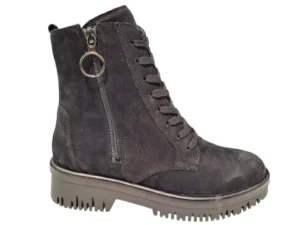 Waldlaufer Waldlaufer Zwarte Nubuck Dames Veterboots H