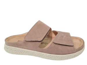 Hartjes Hartjes 122.1221/30 35.00 H Beige Nubuck Dames Slippers