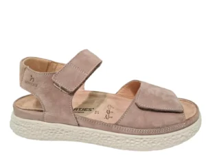 Hartjes Hartjes Nubuck Beige Dames Sandalen