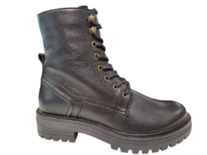Move Move 1152913 Dames Veterboots - Uitneembaar Voetbed - Zwart
