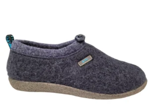 Q Fit Q Fit Ronald Blauwe Vilten Gesloten Heren Pantoffels