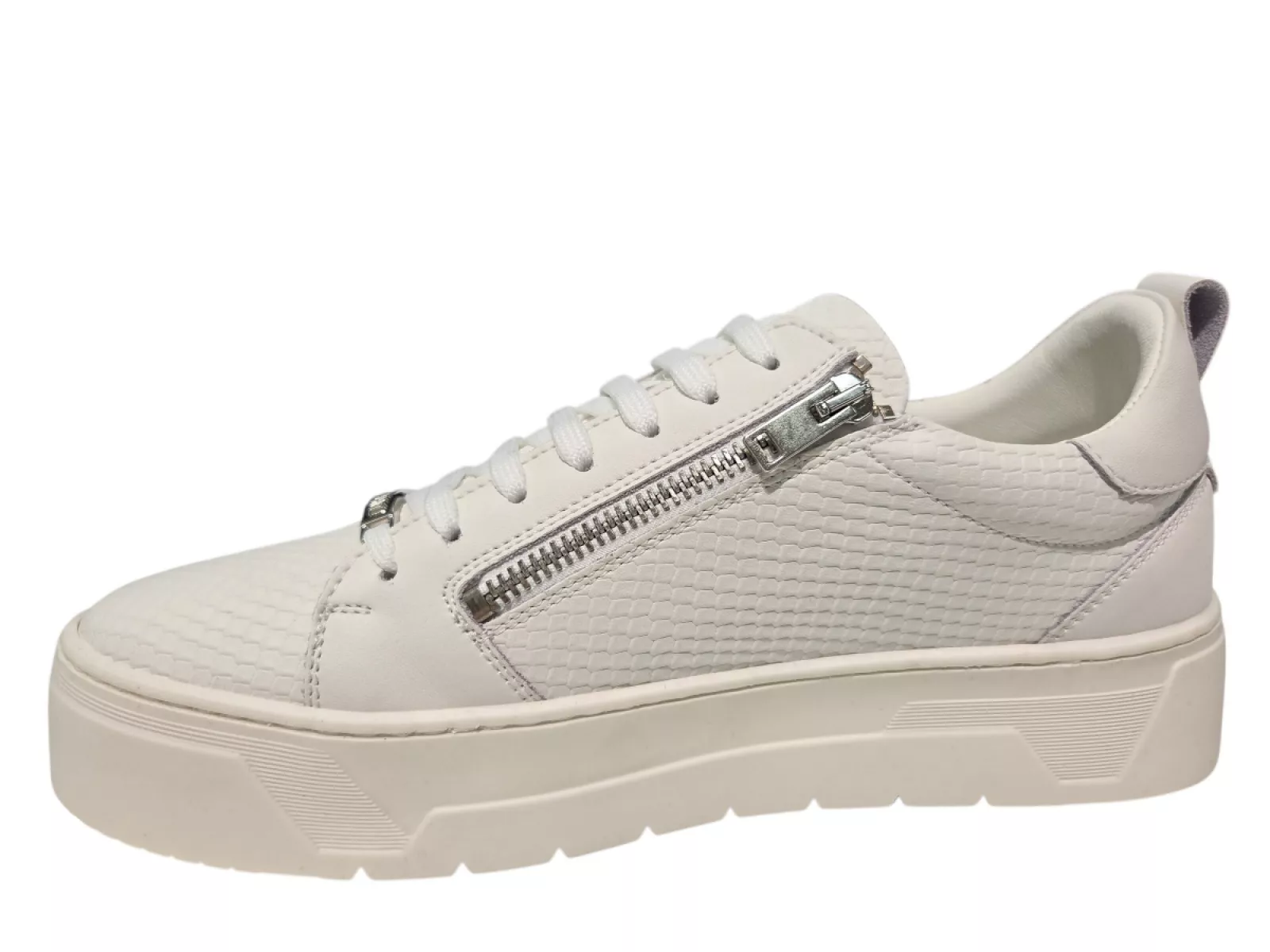 Antony Morato Antony Morato MMFW01795 LE300105 Sneakers Wit Leer Heren