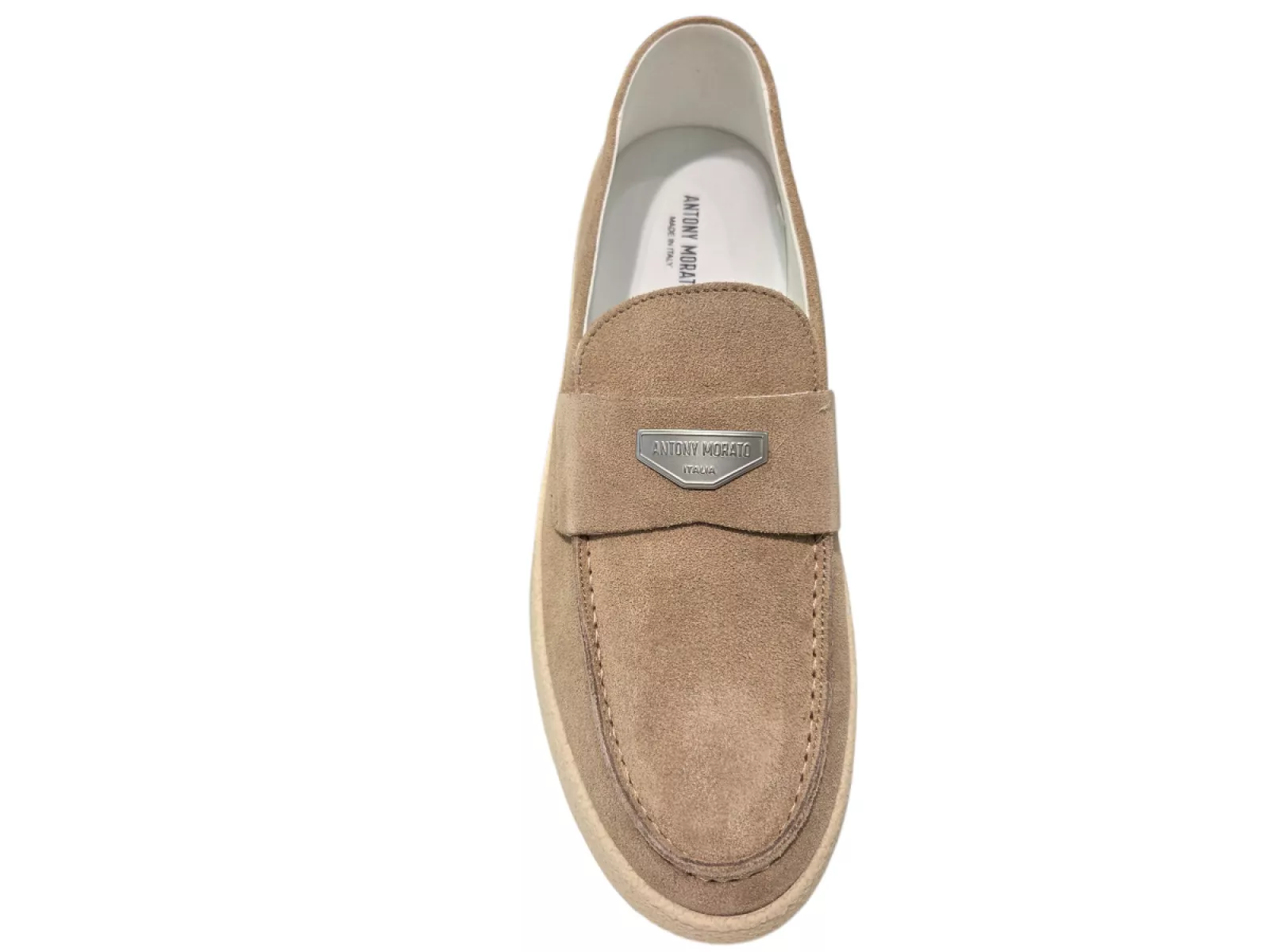 Antony Morato Antony Morato MMFW01890 LE300005 Instappers Bruin Suede Heren