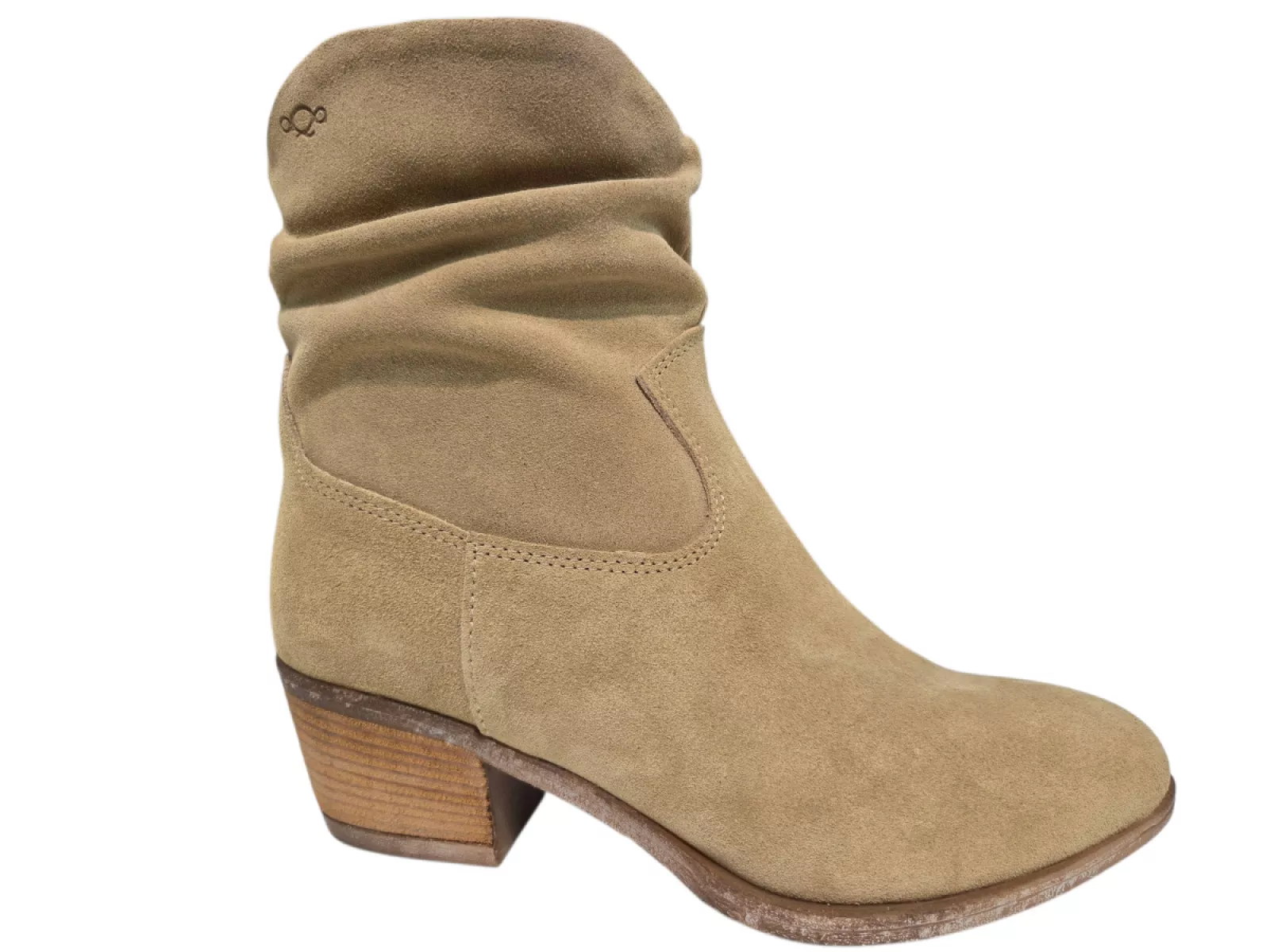 Aqa Aqa A8895 A52 Enkellaarzen Beige Suede Dames