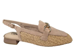 Caprice Caprice 9-9-29410-46 311 G Sandaletten Beige Leer en Suede Dames