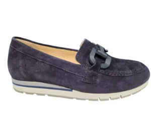 Gabor Gabor 82.416.46 Instappers Blauw Suede Dames