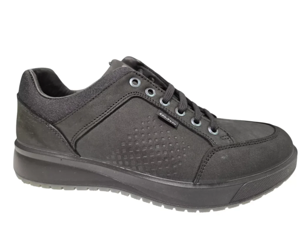 Grisport Grisport GRI 43601 134 black black Sneaker Nubuck Zwart Heren