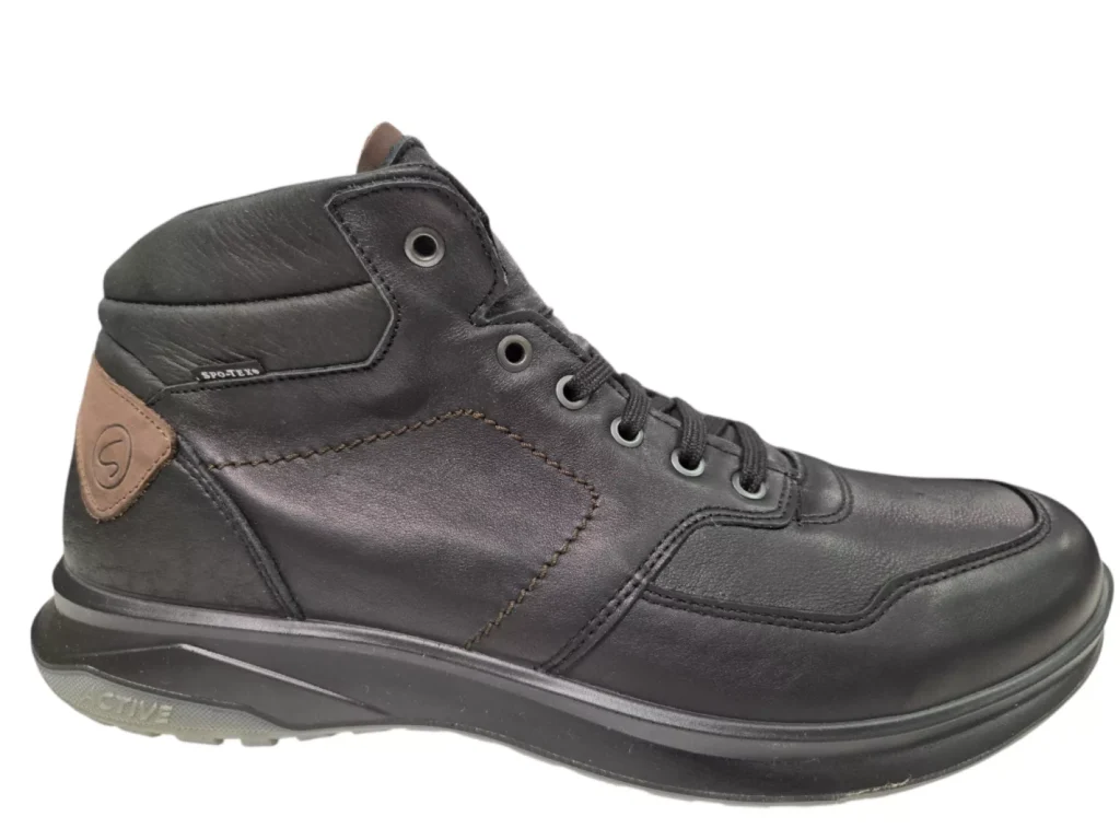 Grisport Grisport GRI 44113 01 black Veterschoenen Halfhoog Zwart Leer Heren