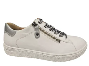 Hartjes Hartjes 162.1409/11 02.59 Phil Sneakers Wit Leer Dames Breedtemaat H