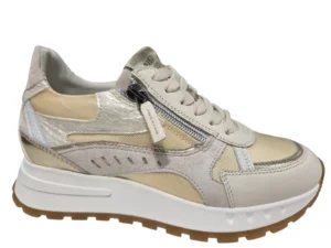 Piedi Nudi Piedi Nudi Mirren 04.04 Light Gold Sneakers Goud Leer Dames