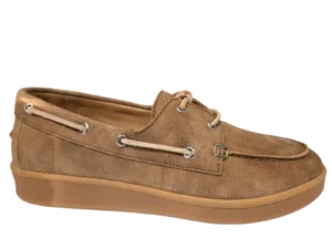 Piedi Nudi Piedi Nudi Porta 05.03 Biscuit Veterschoenen Bruin Suede Dames Breedtemaat H