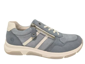 Remonte Remonte D1S04-10 Sneakers Blauw Leer en Suede Dames