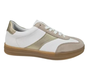 Remonte Remonte D2C01-81 Sneakers Wit Beige Leer Dames