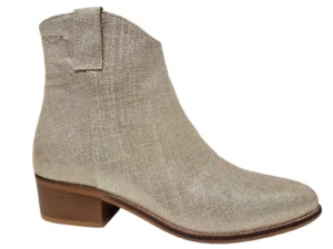 Roberto D'Angelo Roberto D'Angelo Plata Ninfea Beige Gold Enkellaarzen Beige Goud Leer Dames