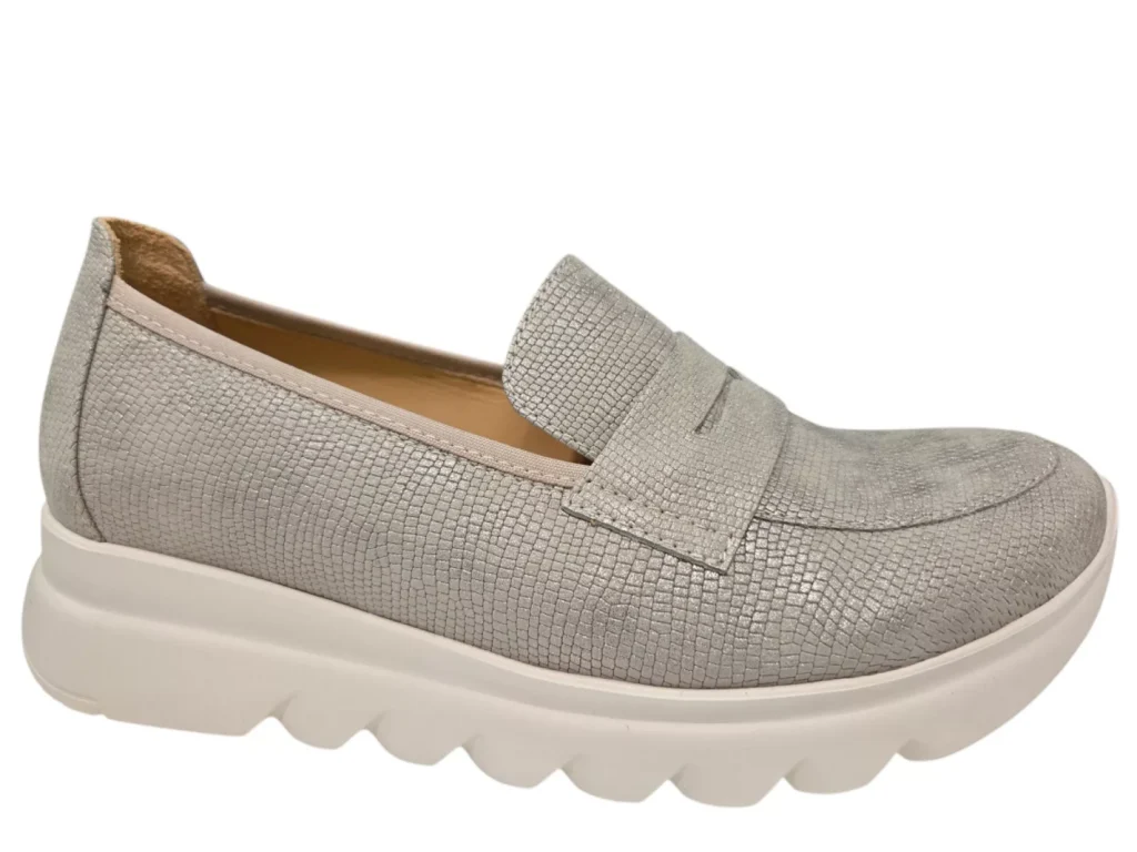 Wolky Wolky 0212783 154 Snoafer F2F Instappers Beige Leer Dames