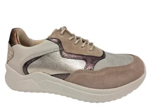 Wolky Wolky 0582590 125 E-Way S2F Sneakers Beige Multi Leer Dames