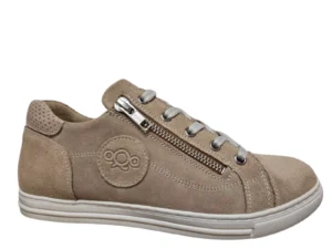 Aqa Aqa A8860 A52 Sneakers Beige Suede Dames