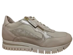 DL Sport DL Sport 6926 703 Gloss Sabbia Sneakers Beige Leer Dames